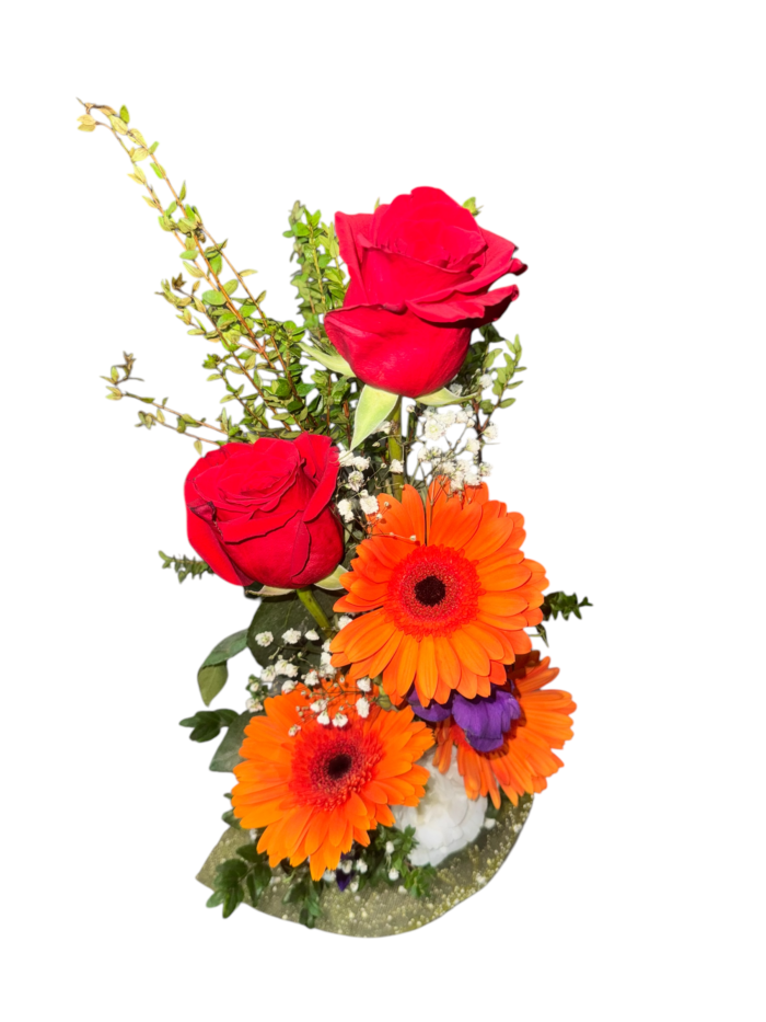 Pecera con Mix floral - Imagen 2