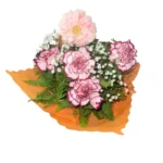 Centro de mesa Rosa pastel