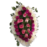 Cojín de rosas rosadas