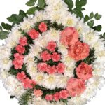 Corona de Rosas Rosadas