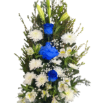 Pie de urna pequeño Azul